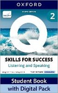 Cover: Q: Skills for Success Fourth Edition Level 2 Listening and Speaking Student Book with Digital Pack - Oxford University Press