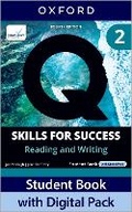 Cover: Q: Skills for Success Fourth Edition Level 2 Reading and Writing Student Book with Digital Pack - Oxford University Press