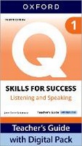 Cover: Q: Skills for Success Fourth Edition Level 1 Listening and Speaking Teacher's Guide with Digital Pack - Oxford University Press