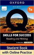 Cover: Q: Skills for Success Fourth Edition Level 1 Reading and Writing Student Book B with Online Practice - Oxford University Press