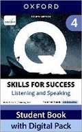 Cover: Q: Skills for Success Fourth Edition Level 4 Listening and Speaking Student Book with Digital Pack - Oxford University Press