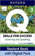 Cover: Q: Skills for Success Fourth Edition Level 3 Listening and Speaking Student Book with Digital Pack - Oxford University Press