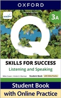 Cover: Q: Skills for Success Fourth Edition Level 3 Listening and Speaking Student Book A with Online Practice - Oxford University Press