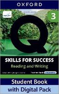 Enlarge image Cover: Q: Skills for Success Fourth Edition Level 3 Reading and Writing Student Book with Digital Pack - Oxford University Press