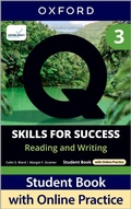 Cover: Q: Skills for Success Fourth Edition Level 3 Reading and Writing Student Book with Online Practice - Oxford University Press