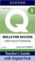 Cover: Q: Skills for Success Fourth Edition Level 3 Listening and Speaking Teacher's Guide with Digital Pack - Oxford University Press