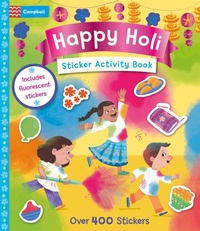 Enlarge image Cover: Happy Holi Sticker Activity Book - Campbell Books Ltd