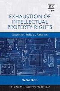 Abbildung von: Exhaustion of Intellectual Property Rights - Edward Elgar Publishing