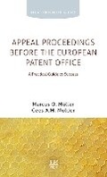 Cover: Appeal Proceedings before the European Patent Office - Edward Elgar Publishing