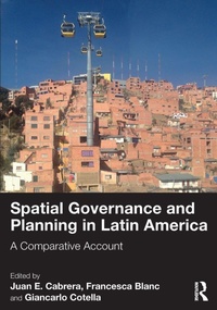Enlarge image Cover: Spatial Governance and Planning in Latin America - Routledge