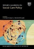 Cover: Research Handbook on Social Care Policy - Edward Elgar Publishing