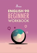 Cover: English 90 Beginner Self-Study Workbook - HATRIQA Limited