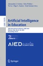Cover: Artificial Intelligence in Education - Springer