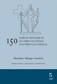 Enlarge image Cover: 150 anni Tribunale federale / 150 ans Tribunal fédéral / 150 Jahre Bundesgericht - Stämpfli Verlag AG