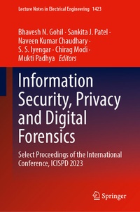 Abbildung von: Information Security, Privacy and Digital Forensics - Springer