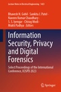 Cover: Information Security, Privacy and Digital Forensics - Springer