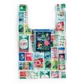 Cover: Ever Upward Botanist Bookshelf Packable Nylon Tote Bag - Galison