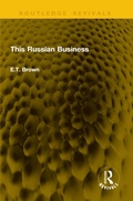 Cover: This Russian Business - Routledge
