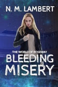 Cover: Bleeding Misery (Threatening Souls, #2) - Green Tree Press