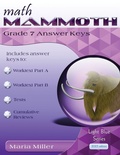 Cover: Math Mammoth Grade 7 Answer Keys - Math Mammoth