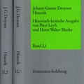 Cover: Johann Gustav Droysen: Historik / Band 2,1-2 - frommann-holzboog