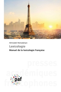Abbildung von: Lexicologie - Presses Academiques Francophones