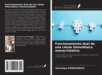 Abbildung von: Funcionamiento dual de una célula fotovoltaica monocristalina - Ediciones Nuestro Conocimiento