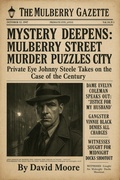 Cover: Johnny Steele and the Mulberry Street Mystery (The Detective Johnny Steele Mysteries, #1) - David Moore