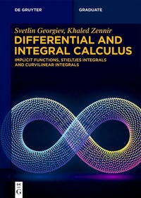 Abbildung von: Differential and Integral Calculus - De Gruyter