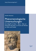 Cover: Ph&auml;nomenologische Untersuchungen - Lit Verlag