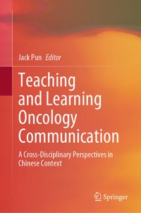 Enlarge image Cover: Teaching and Learning Oncology Communication - Springer