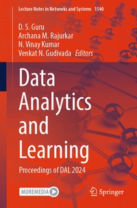 Enlarge image Cover: Data Analytics and Learning - Springer Nature Switzerland AG