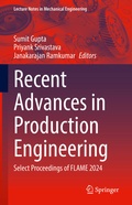 Cover: Recent Advances in Production Engineering - Springer