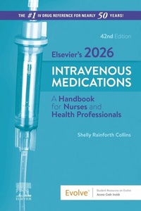 Abbildung von: Elsevier's 2026 Intravenous Medications - E-Book - Elsevier
