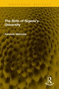 Bild: The Birth of Nigeria's University - Routledge