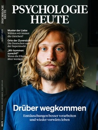 Abbildung von: Psychologie Heute 8/2025: Drüber wegkommen - Julius Beltz