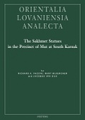 Cover: The Sakhmet Statues in the Precinct of Mut at South Karnak - Peeters Publishers