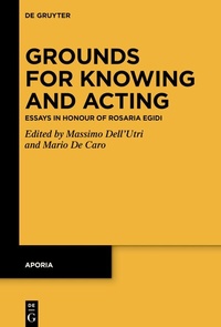 Abbildung von: Grounds for Knowing and Acting - De Gruyter