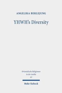 Abbildung von: YHWH's Diversity - Mohr Siebeck