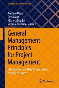 Abbildung von: General Management Principles for Project Management - Springer