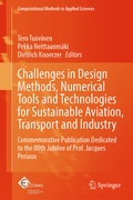 Cover: Challenges in Design Methods, Numerical Tools and Technologies for Sustainable Aviation, Transport and Industry - Springer