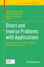Cover: Direct and Inverse Problems with Applications - Birkhäuser