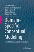 Cover: Domain-Specific Conceptual Modeling - Springer
