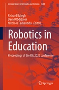 Cover: Robotics in Education - Springer