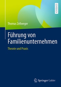 Abbildung von: Führung von Familienunternehmen - Springer Gabler