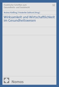 Abbildung von: Wirksamkeit und Wirtschaftlichkeit im Gesundheitswesen - Nomos