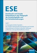 Cover: ESE Emotionale und Soziale Entwicklung in der P&auml;dagogik der Erziehungshilfe und bei Verhaltensst&ouml;rungen 2025 Heft 7 - Verlag Julius Klinkhardt