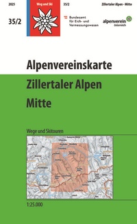 Abbildung von: Alpenvereinskarte - Österreichischer Alpenverein