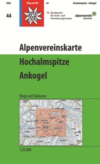 Abbildung von: Alpenvereinskarte - Österreichischer Alpenverein
