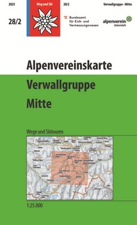 Abbildung von: Alpenvereinskarte - Österreichischer Alpenverein